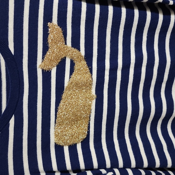 EUC Talbots Striped Whale Sweater 2X Petite - Picture 2 of 4